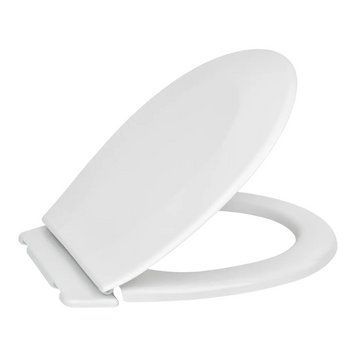 Сиденье крышка для унитаза SoloPlast с пластиковым креплением и планкой СП13, 362&times;464 мм 00000023606 фото