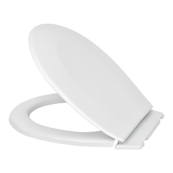 Сиденье крышка для унитаза SoloPlast с пластиковым креплением и планкой СП13, 362&times;464 мм 00000023606 фото