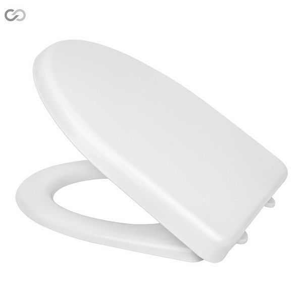 Сидіння кришка для унітаза SoloPlast СП6-М з металевим кріпленням, 365&times;445 мм 00000034577 фото