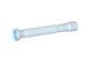 Відвід гнучкий складаний Г0641 SoloPlast &Oslash;40х40/50, 315&ndash;705 мм 00000034458 фото 1