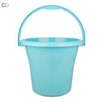 Відро пластикове SoloPlast 6 л блакитне для дому та господарства В-06 00000036045 фото