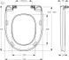Сиденье для унитаза SoloPlast 355&times;431&times;45 мм, с металлическим креплением, белое СП15-М 00000028539 фото 9