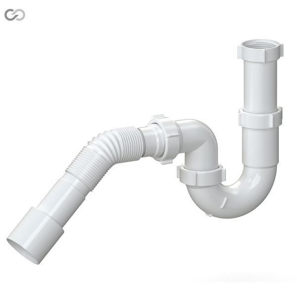 Сифон для умывальника SoloPlast Н0415 &Oslash;40 мм, пластиковый 00000023676 фото